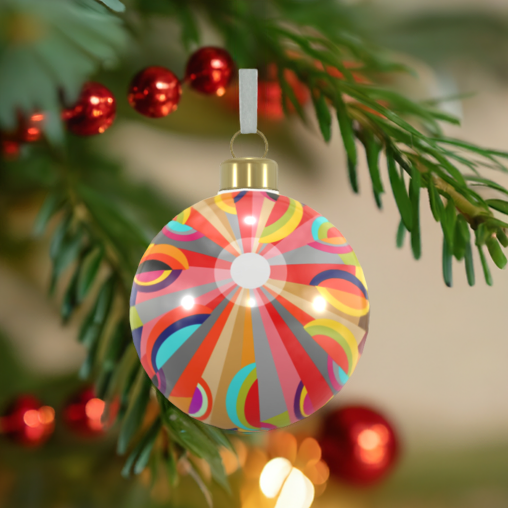 Unique Abstract Bone China Bauble
