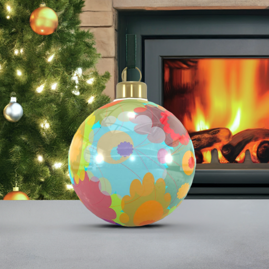Unique Abstract Bone China Bauble