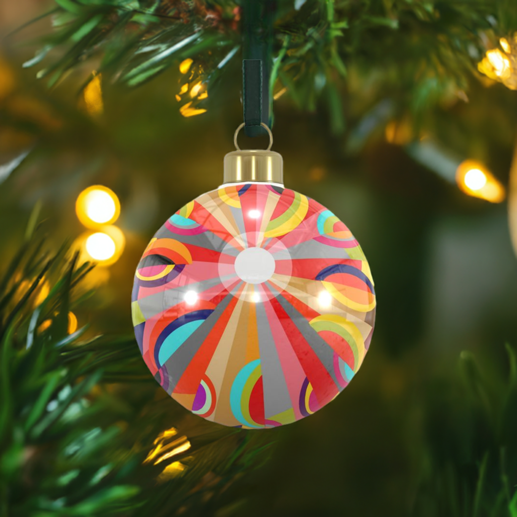 Unique Abstract Bone China Bauble
