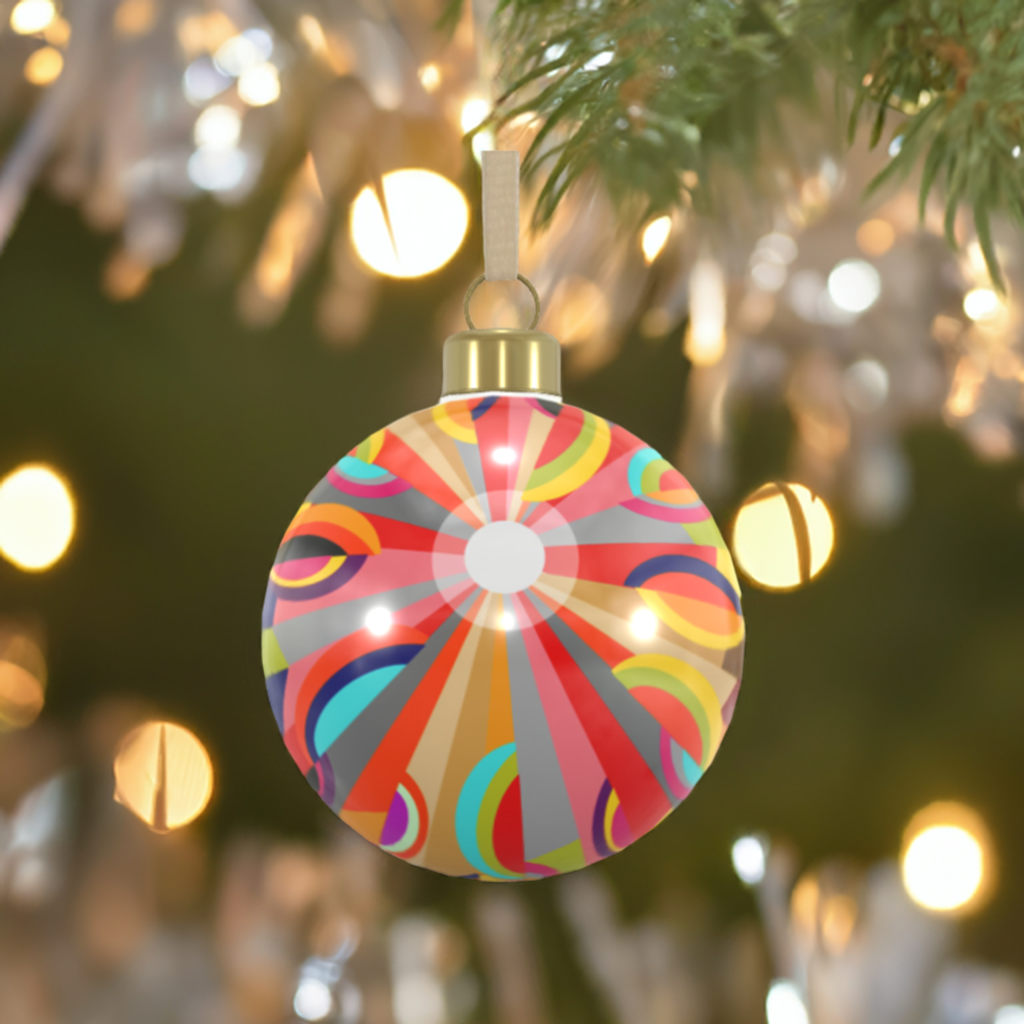Unique Abstract Bone China Bauble