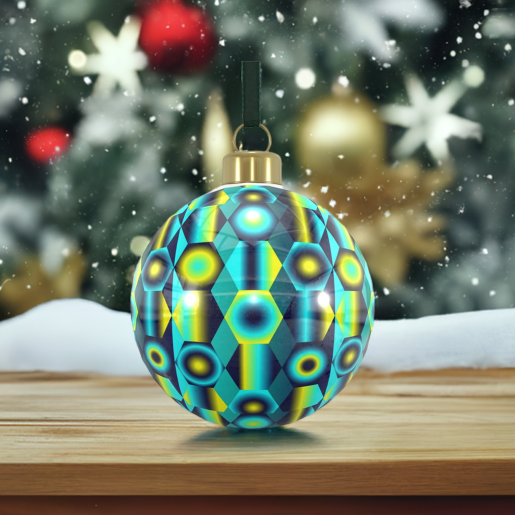 Unique Abstract Bone China Bauble