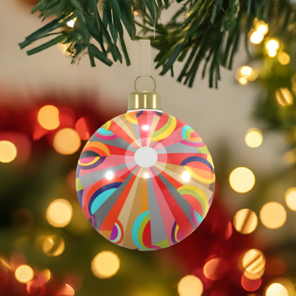 Unique Abstract Bone China Bauble