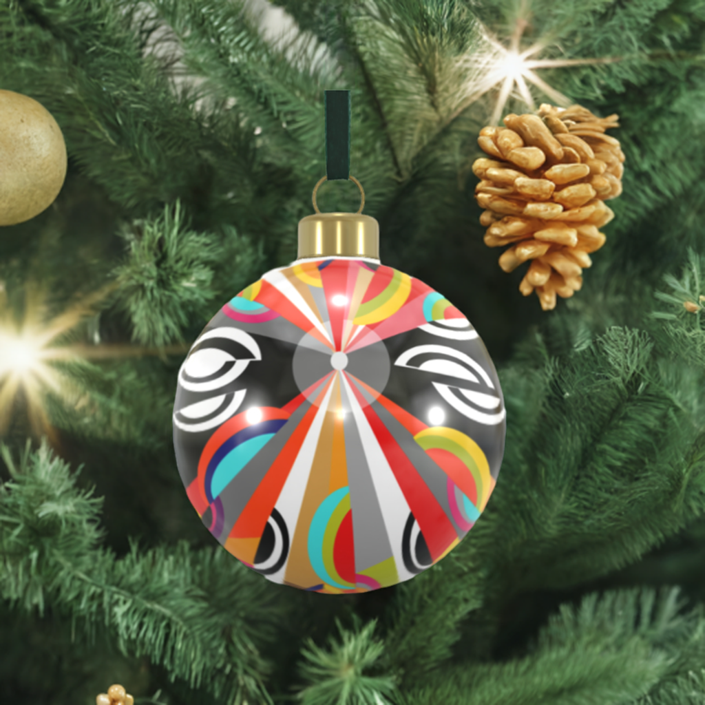 Unique Abstract Bone China Bauble