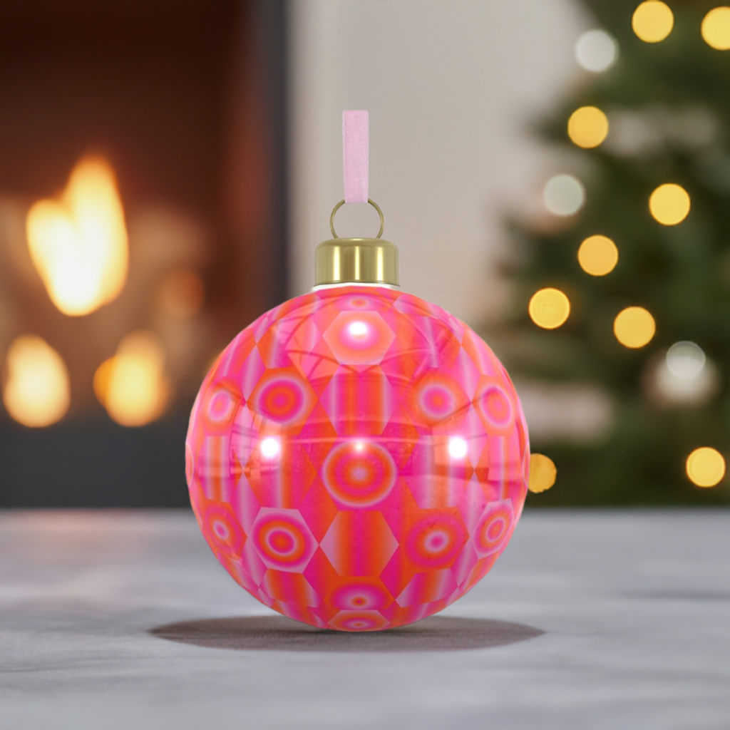 Unique Abstract Bone China Bauble