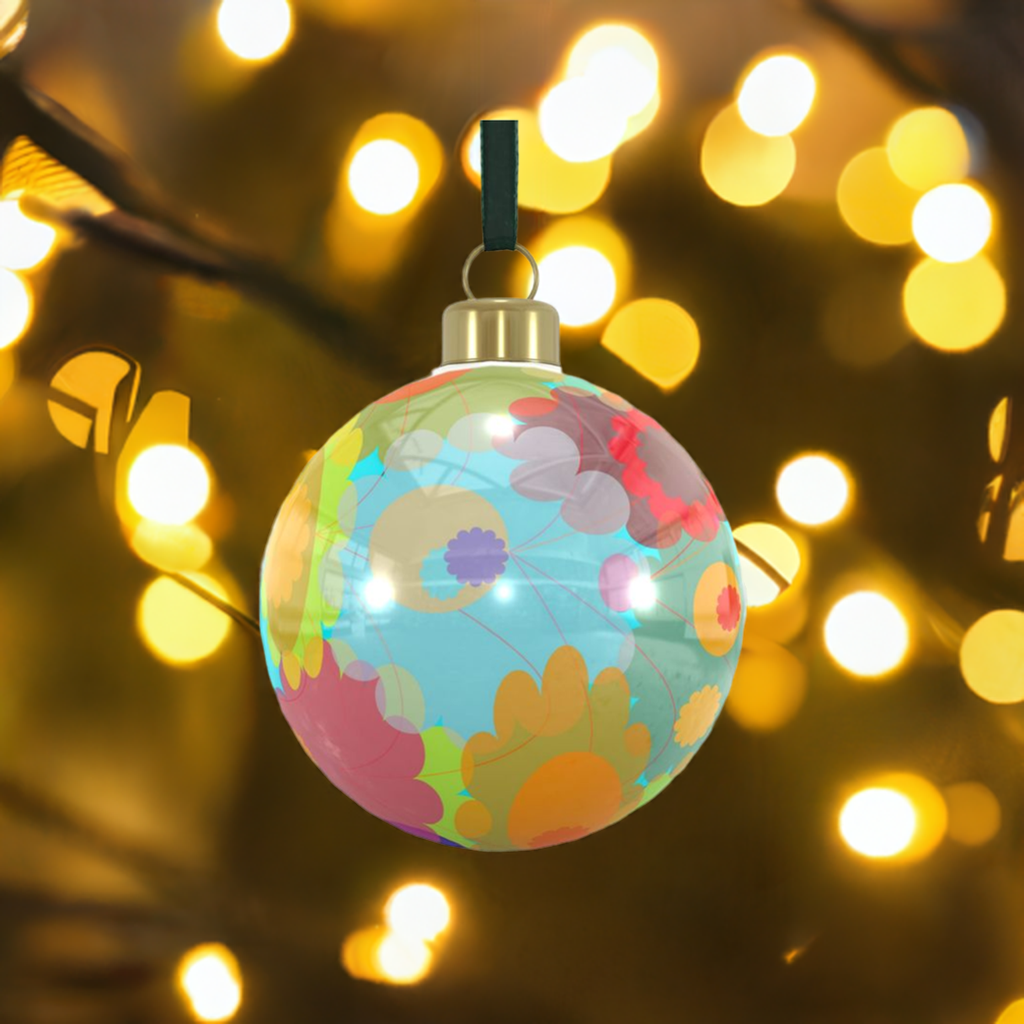 Unique Abstract Bone China Bauble