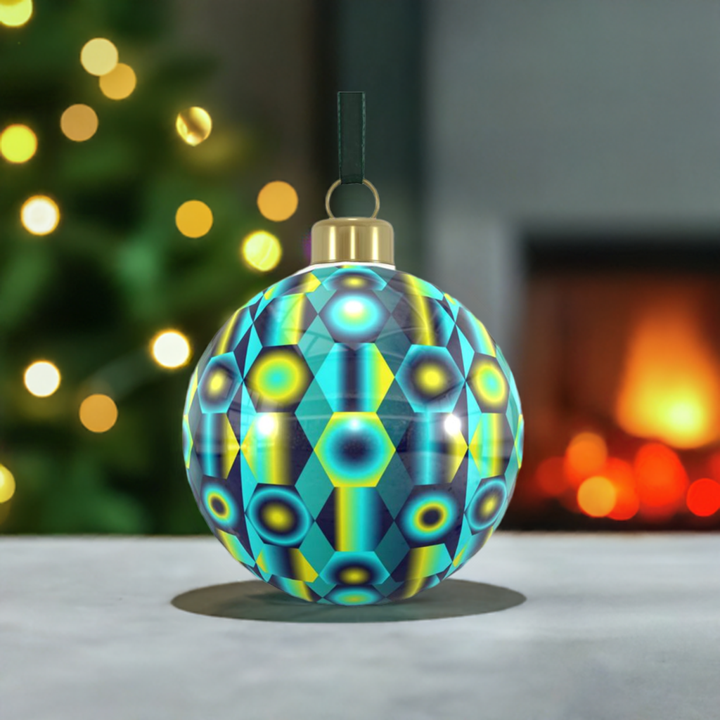 Unique Abstract Bone China Bauble