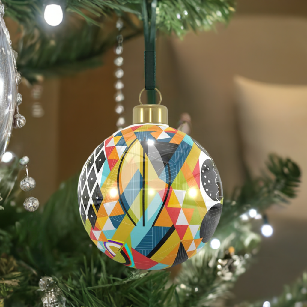 Unique Abstract Bone China Bauble