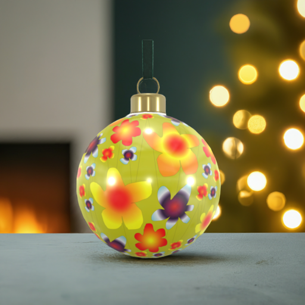 Unique Abstract Bone China Bauble