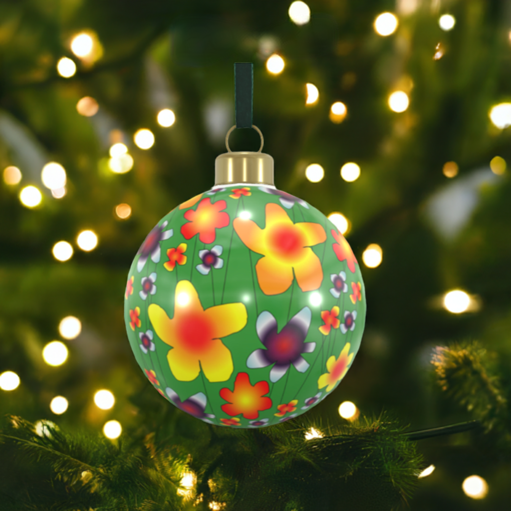 Unique Abstract Bone China Bauble
