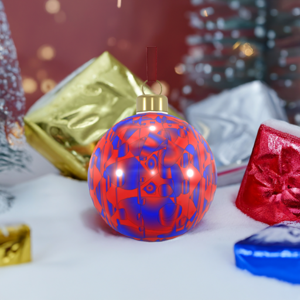 Unique Abstract Bone China Bauble